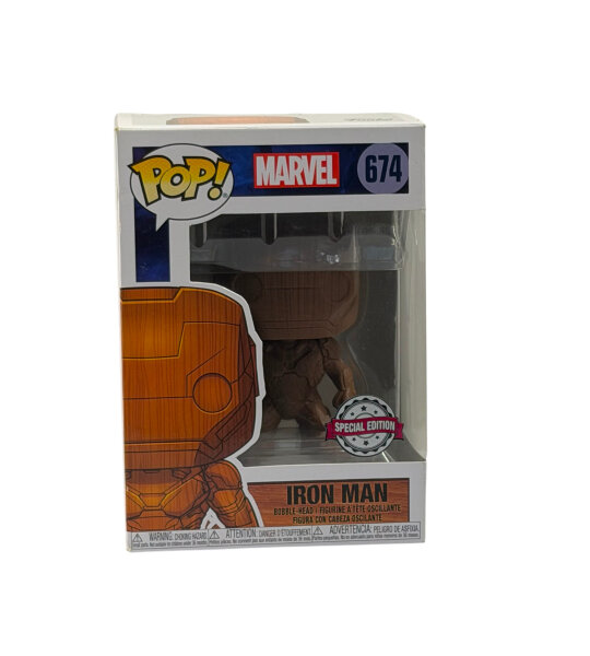 Funko Pop! Marvel - Iron Man Vinyl Figur / Special Edition / #674 / Brandneu