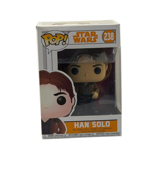 Funko Pop! Star Wars - Han Solo Vinyl Figur / #238 / Brandneu