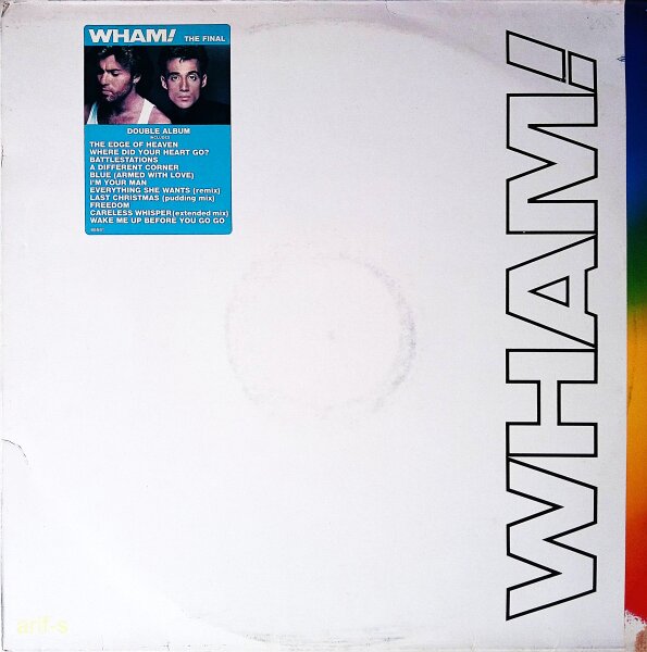 Wham! ‎– The Final - Vinyl, LP - VG+ (Very Good Plus) Top