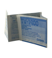 Casio "TV 1400" LCD Pocket TV (nur Anleitung)...