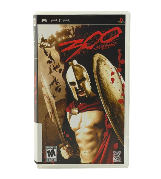 300: March to Glory / Playstation Portable / PSP ohne Handbuch* Top Zustand(USA)