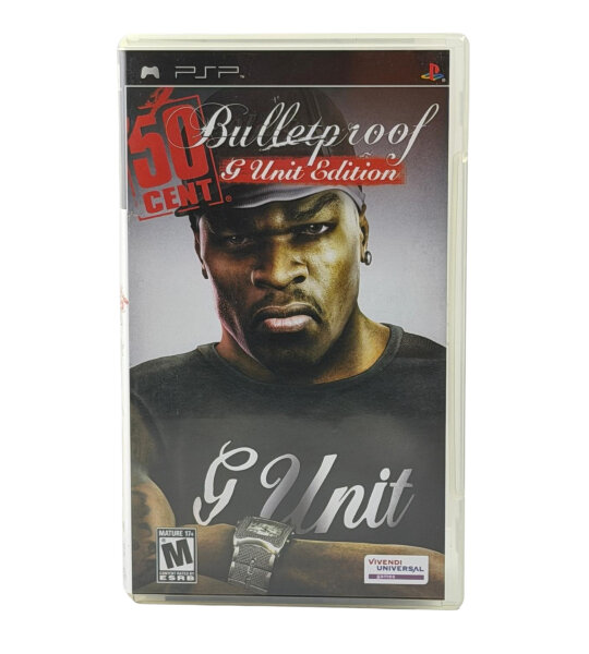 50 Cent: Bulletproof G Unit Edition / PSP + Handbuch * Top Zustand (USA)