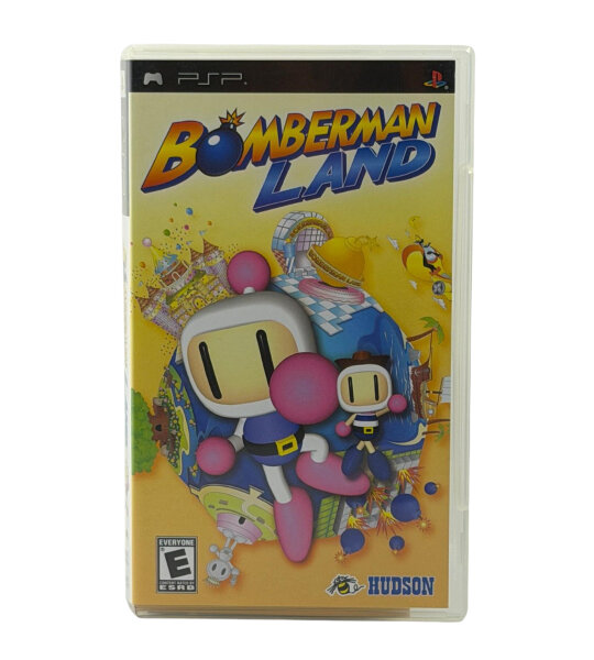 Bomberman Land / Playstation Portable / PSP + Handbuch * Top Zustand (USA)