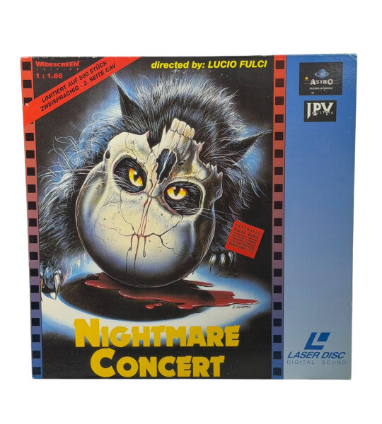 Nightmare Concert / Laserdisc - WideScreen Edition * Guter Zustand