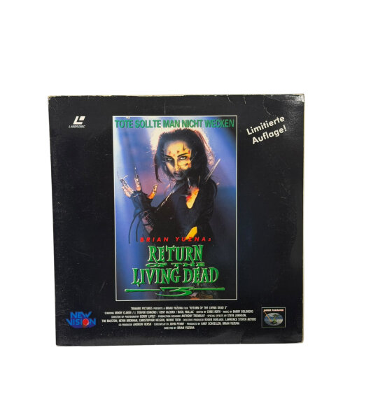 Return Of The Living Dead 3 / Laserdisc * Guter Zustand - Limited Edition