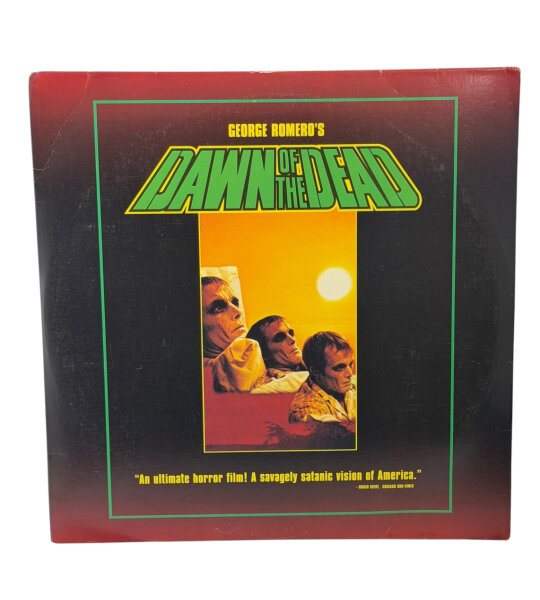 Dawn Of The Dead: Vintage Laserdisc * Guter Zustand