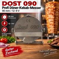 DOST 090 Profi Döner-Kebab-Messer + Trafo / 90mm /...