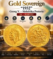 Gold Sovereign "1932" SA Georg V. /...