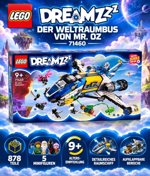 LEGO Dreamzzz "Der Weltraumbus von Mr. Oz" / 71460 / OVP / Brandneu
