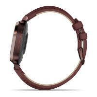 Garmin "Lily 2" Classic Smartwatch / Dark Bronze /Lederarmband /OVP /Top Zustand