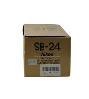 Nikon Speedlight "SB-24" Elektronenblitzgerät / Aufsteckblitz / OVP /Top Zustand