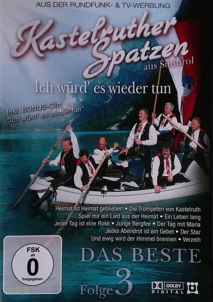 Kastelruther Spatzen - Ich würd es wieder tun / DVD --  Zustand wie Neu