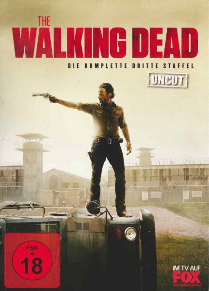 The Walking Dead - Die komplette dritte Staffel - Uncut  [5 DVDs] Top Zustand