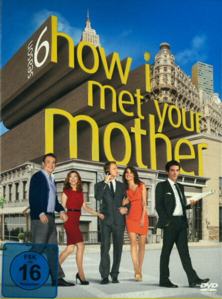 HOW I MET YOUR MOTHER / Season 6 / Kult Serie Comedy [3 DVDs] Guter Zustand