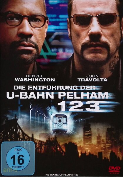 Die Entführung der U-Bahn Pelham 123 / DVD - Top Zustand