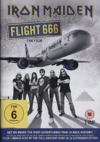 Iron Maiden - Flight 666 / The Film  [2 DVDs] Guter Zustand
