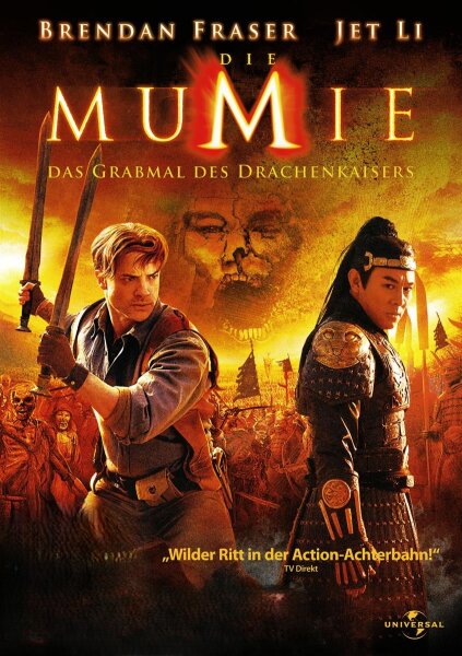 Die Mumie - Das Grabmal des Drachenkaisers / DVD - Top Zustand