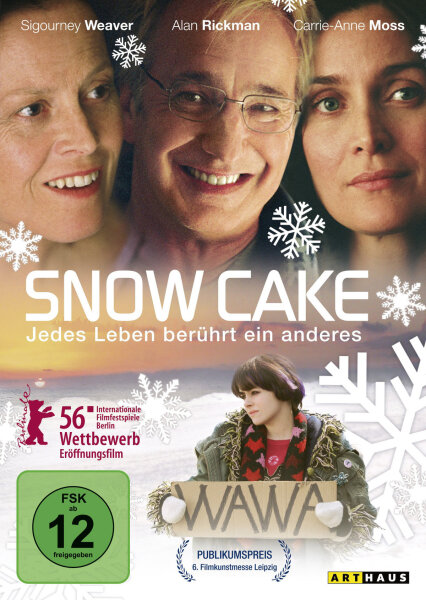 Snow Cake - Jedes Leben berührt ein anderes (DVD, 2007) mit Alan Rickman / wie NEU