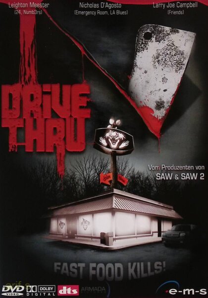 Drive Thru - Fast Food Kills ! (Ungeschnittene Fassung) DVD * Top Zustand