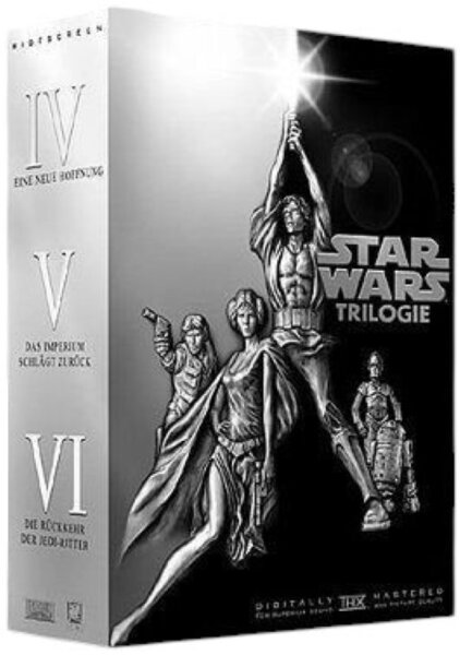 Star Wars - Trilogie IV + V + VI + Bonus Material [4 DVDs] Filme