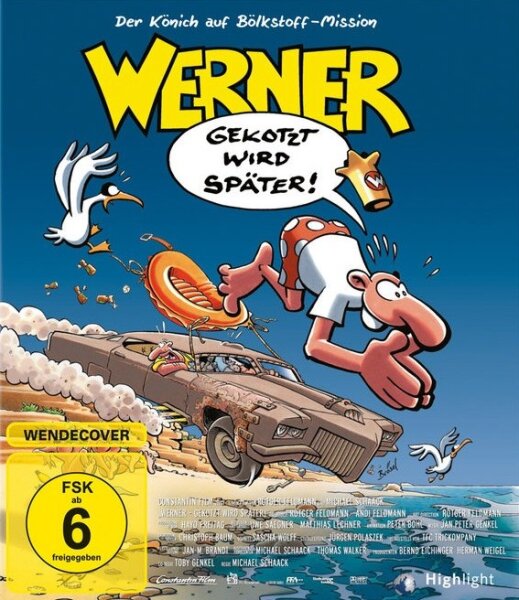Werner 4 - Gekotzt wird später! DVD
