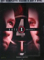 Akte X - Season 4 Collectors Box  [7 DVDs]  Nagelneu /...
