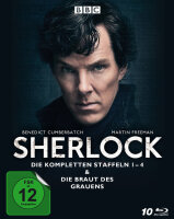 Sherlock - Die kompletten Staffeln 1-4 & Die Braut...