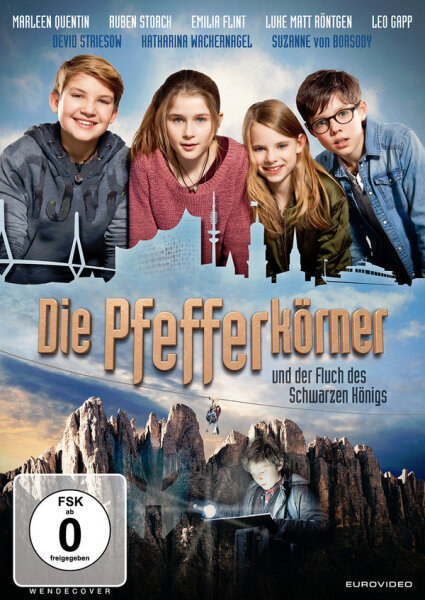 Die Pfefferkörner und der Fluch des schwarzen Königs / DVD * Guter Zustand