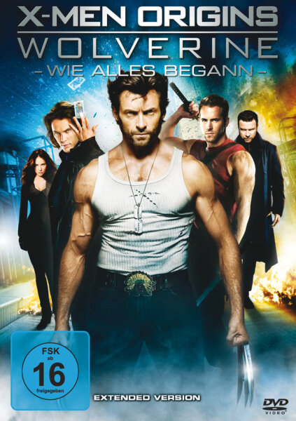 X-Men Origins - Wolverine - Extended Version / DVD - Top Zustand