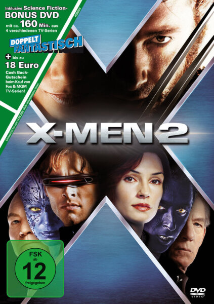 X-Men 2  ( inkl. Sci-Fi-Bonus DVD ) / DVD - Guter Zustand
